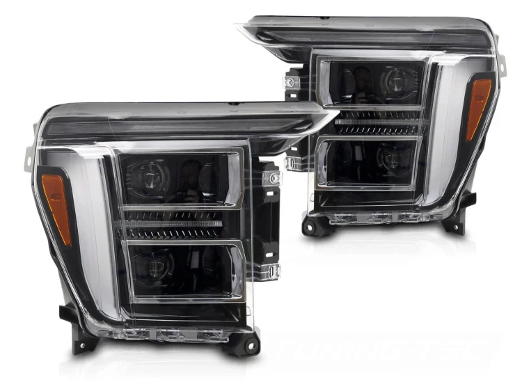 LAMPY PRZEDNIE REFLEKTORY FULL LED DRL FORD F150 MK14 20-23