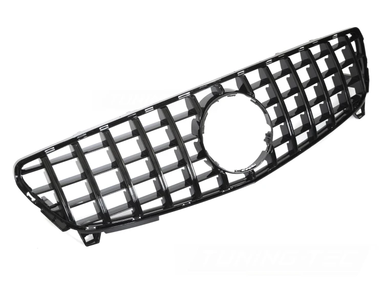 ATRAPA GRILL GLOSSY BLACK MERCEDES A KLASA W176 15-18 PANAMERICANA