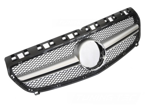 ATRAPA GRILL SILVER MERCEDES A KLASA W176 12-15 AMG