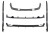 BODY KIT DOKŁADKA DYFUZOR SPOILER BMW X7 G07 (18-22) M PAKIET CARBON LOOK