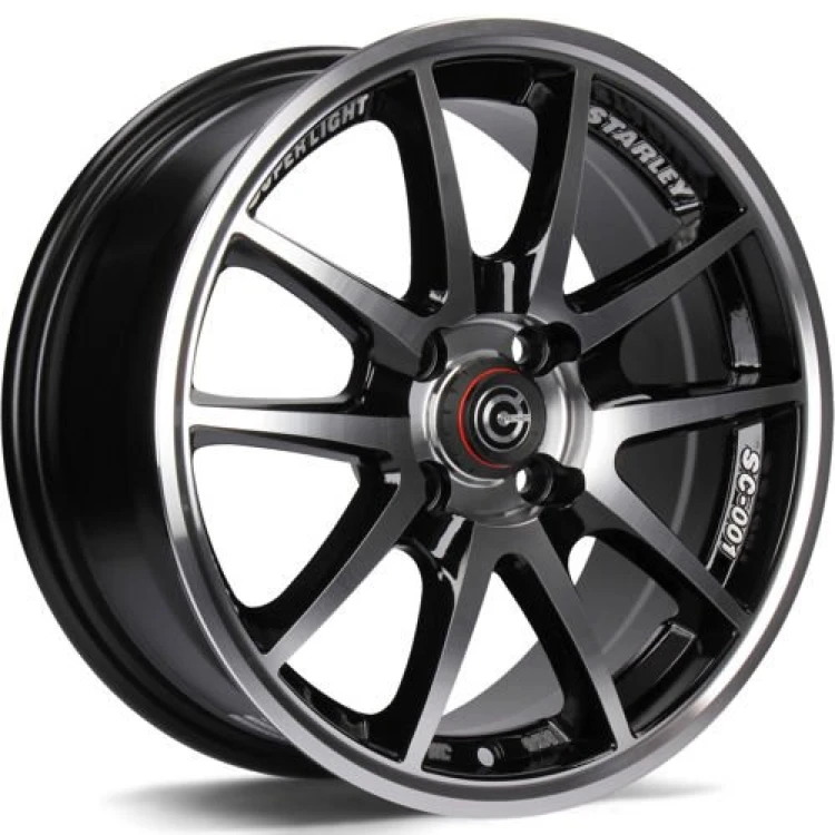 FELGA ALUMINIOWA CARBONADO SUPERLIGHT 6.5" X 15" 4X100 ET 35