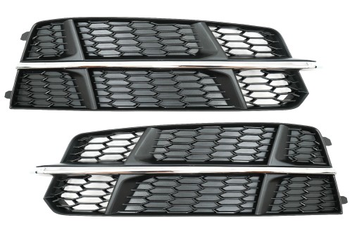 KRATKI ZDERZAKA PRZEDNIEGO AUDI A6 C7 4G S-LINE FACELIFT (15-18)