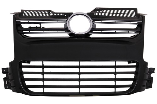 GRILL PRZEDNI ATRAPA VW GOLF 5 V (03-07) R32 DESIGN CZARNY POŁYSK