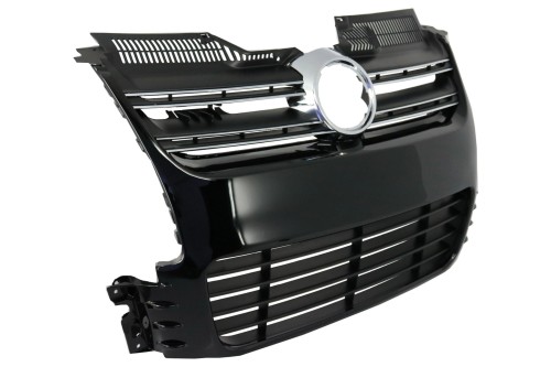 GRILL PRZEDNI ATRAPA VW GOLF 5 V (03-07) R32 DESIGN CZARNY POŁYSK