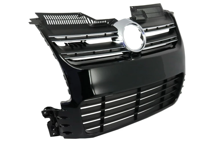GRILL PRZEDNI ATRAPA VW GOLF 5 V (03-07) R32 DESIGN CZARNY POŁYSK