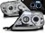 LAMPY PRZEDNIE REFLEKTORY TOYOTA HILUX 05-11 ANGEL EYES CHROME