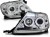 LAMPY PRZEDNIE REFLEKTORY TOYOTA HILUX 05-11 ANGEL EYES CHROME