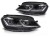 LAMPY PRZEDNIE REFLEKTORY SILVER SEQ DRL VW GOLF VII 13-17 LED