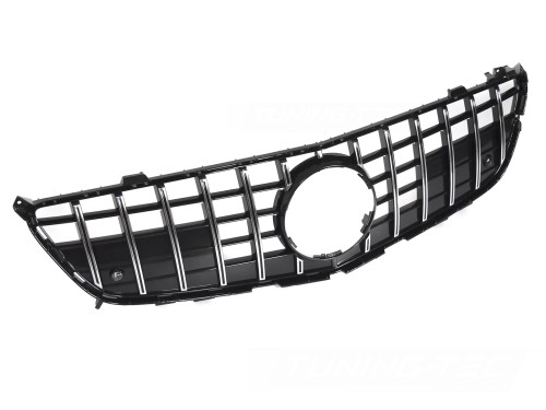 ATRAPA GRILL BLACK CHROME MERCEDES SL R231 11-16 PANAMERICANA