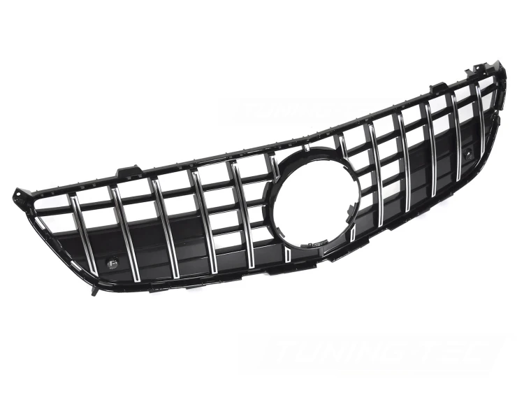 ATRAPA GRILL BLACK CHROME MERCEDES SL R231 11-16 PANAMERICANA