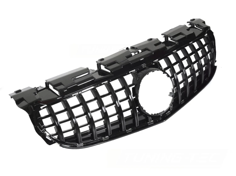 ATRAPA GRILL GLOSSY BLACK MERCEDES SLK R172 15-20 PANAMERICANA