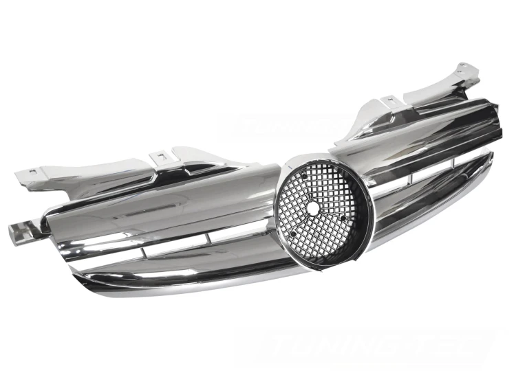 ATRAPA GRILL CHROME MERCEDES SLK R170 96-04 CHROME AMG