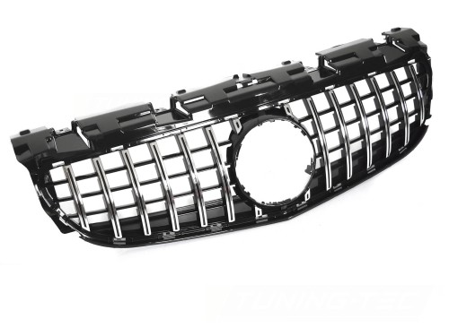 ATRAPA GRILL BLACK CHROME MERCEDES SLK R172 15-20 PANAMERICANA