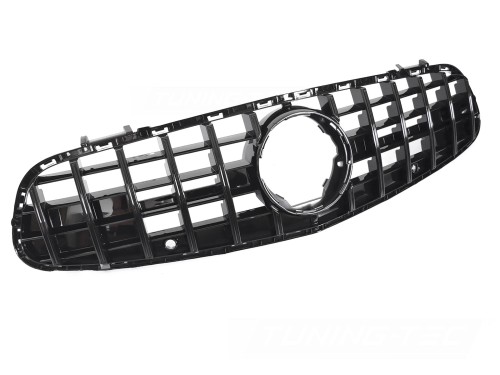 ATRAPA GRILL GLOSSY BLACK MERCEDES SL R231 16-20 PANAMERICANA