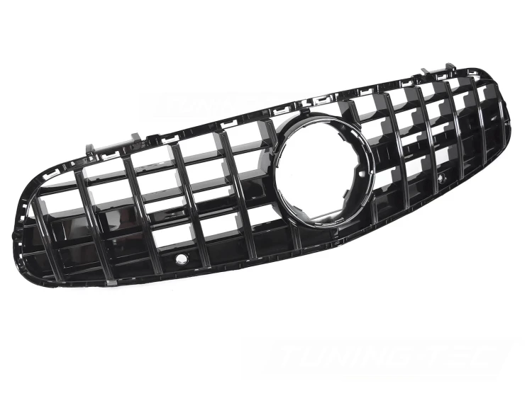 ATRAPA GRILL GLOSSY BLACK MERCEDES SL R231 16-20 PANAMERICANA