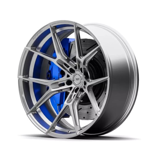WHEELFORCE WHEELS MODEL: RACE.ONE 19X9 ET21 5X120 FROZEN SILVER