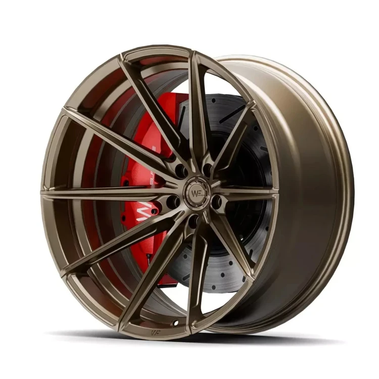 WHEELFORCE WHEELS MODEL: CF.3-FF R 20X9.5 ET16 5X120 SATIN BRONZE