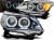 LAMPY PRZEDNIE REFLEKTORY ANGEL EYES CHROME LED BMW SERII 5 E60/E61 03-07
