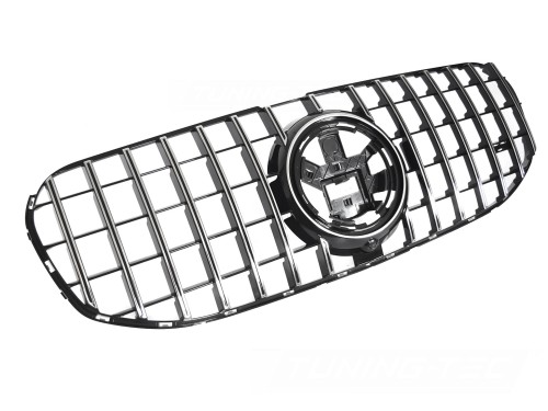 GRILL ATRAPA PANAMERICANA MERCEDES GLS X167 19-23 CHROM
