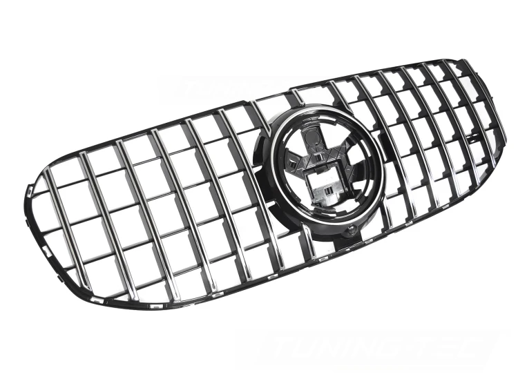 GRILL ATRAPA PANAMERICANA MERCEDES GLS X167 19-23 CHROM