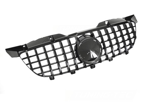 GRILL ATRAPA PANAMERICANA MERCEDES SPRINTER W906 09-13 CZARNY POŁYSK