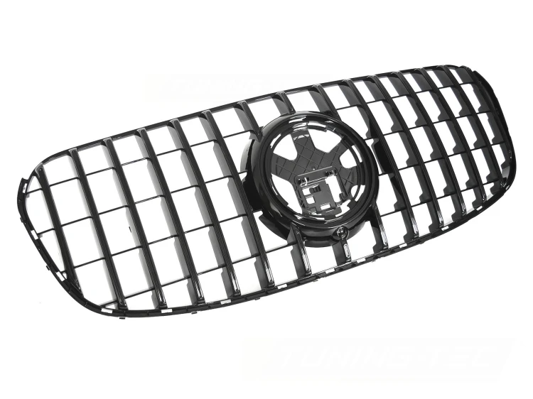 GRILL ATRAPA PANAMERICANA MERCEDES GLS X167 23+ CZARNY POŁYSK