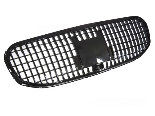 GRILL ATRAPA PANAMERICANA MERCEDES GLS X167 19-23 CZARNY POŁYSK