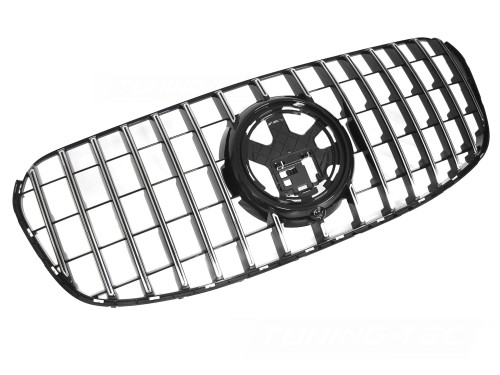 GRILL ATRAPA PANAMERICANA MERCEDES GLS X167 23+ CHROM