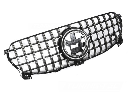 GRILL ATRAPA PANAMERICANA MERCEDES GLE W167 19-23 CHROM