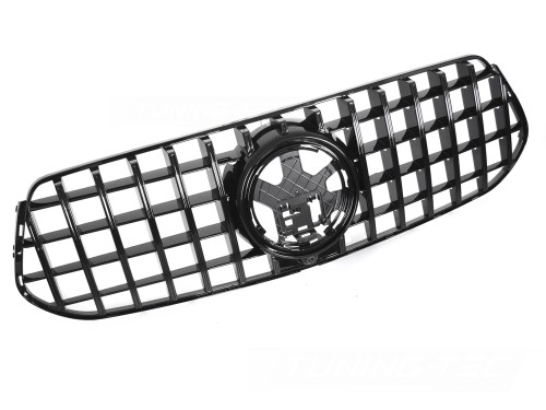 GRILL ATRAPA PANAMERICANA MERCEDES GLE W167 / C167 23+ CZARNY POŁYSK
