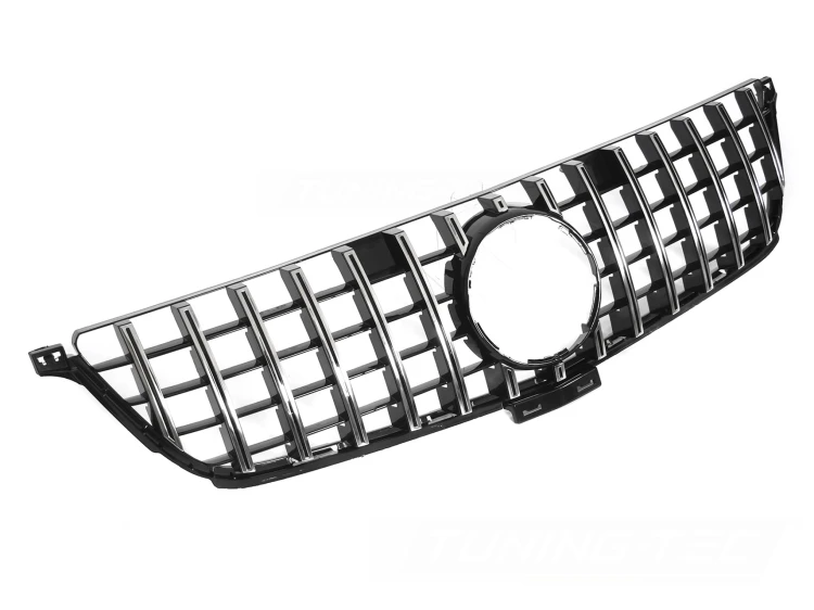 GRILL ATRAPA PANAMERICANA MERCEDES M-CLASS W166 11-15 CHROM