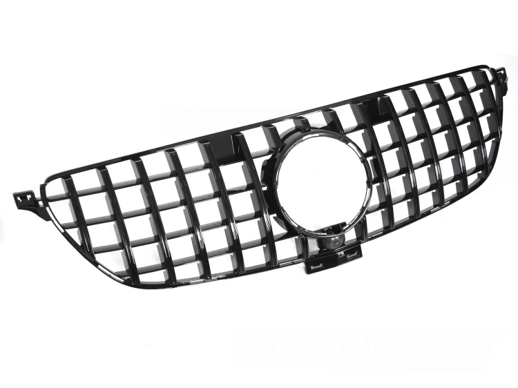 GRILL ATRAPA PANAMERICANA MERCEDES GLE C292 15-19 CZARNY POŁYSK