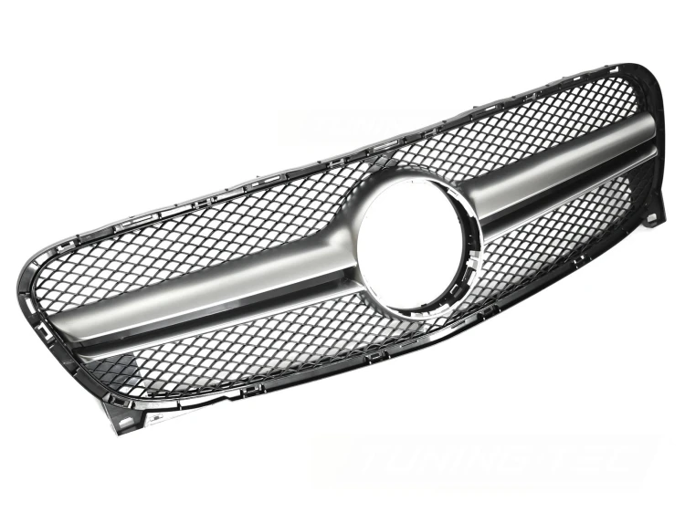 GRILL ATRAPA AMG MERCEDES GLA X156 13-16 SREBRNY