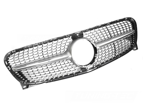 GRILL DIAMOND AMG MERCEDES GLA X156 13-16 CHROM