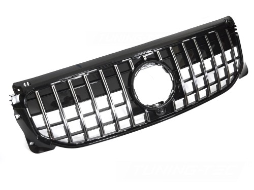 GRILL ATRAPA PANAMERICANA MERCEDES GLB X247 19-23 CHROM