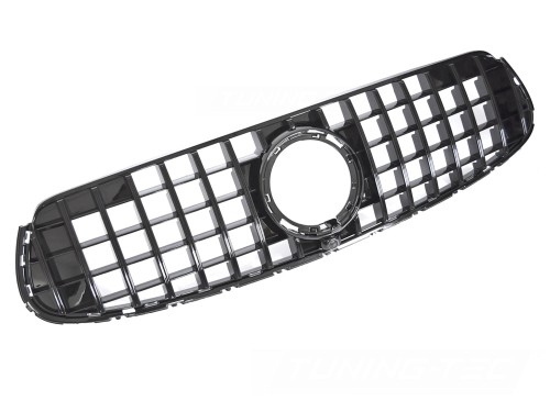 GRILL ATRAPA PANAMERICANA MERCEDES W253 19-22 CZARNY POŁYSK