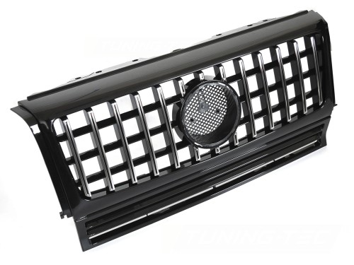 GRILL ATRAPA PANAMERICANA MERCEDES W463 90-12 CZARNY POŁYSK