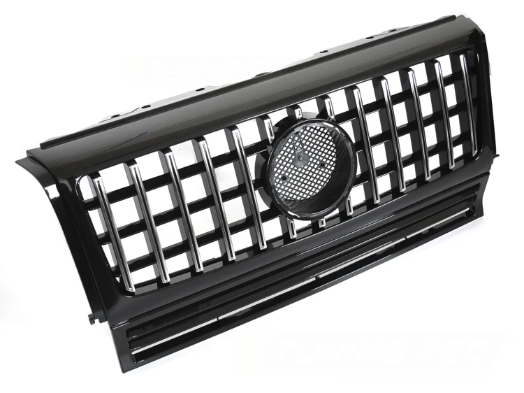 GRILL ATRAPA PANAMERICANA MERCEDES W463 90-12 CZARNY POŁYSK