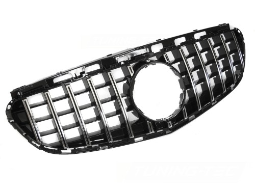 GRILL ATRAPA PANAMERICANA MERCEDES W212 / S212 13-16 CHROM