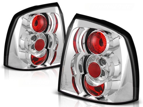 LAMPY TYLNE OPEL ASTRA G 09.97-02.04 3D/5D CHROME