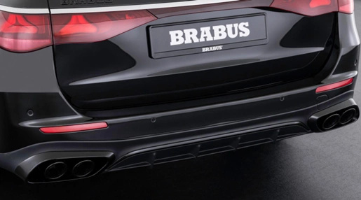 BRABUS KOŃCÓWKI WYDECHU NAKŁADKI DO DYFUZORA MERCEDES E KLASA W214 / S214
