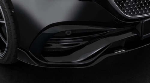 BRABUS KRATKI ZDERZAKA ZE ŚWIATŁAMI LED ZDERZAK AMG MERCEDES E KLASA W214 /