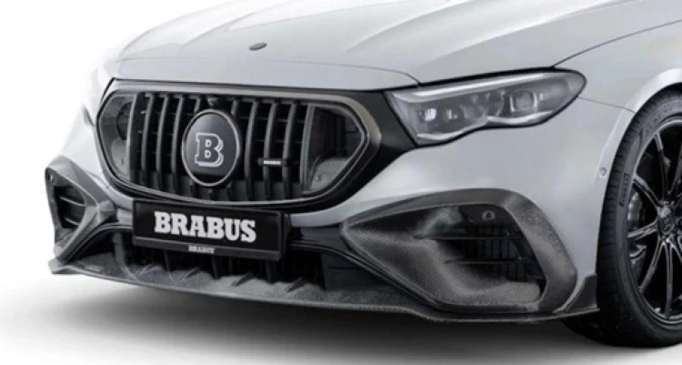 BRABUS WSTAWKI Z CARBONU DO GRILLA PANAMERICANA MERCEDES E53 AMG W214