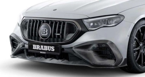 BRABUS SPOJLER DOLNY Z CARBONU DO ZDERZAKA PRZEDNIEGO MERCEDES E53 AMG W214