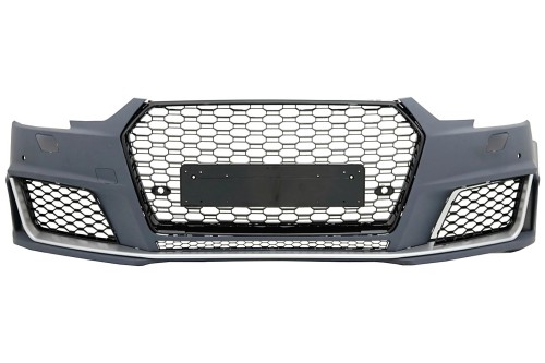BODY KIT ZDERZAK PRZEDNI TYLNY AUDI A4 B9 (16-18) RS4 DESIGN