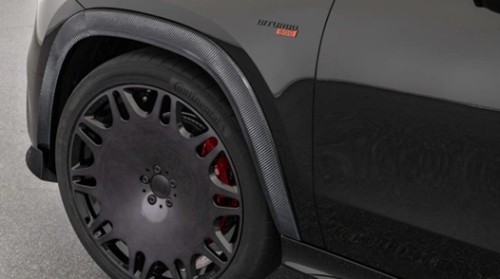 BRABUS NAKŁADKI NA BŁOTNIKI CARBON MERCEDES GLS 63 AMG X167