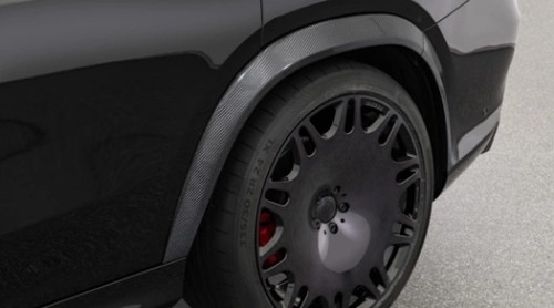 BRABUS NAKŁADKI NA BŁOTNIKI CARBON MERCEDES GLS 63 AMG X167