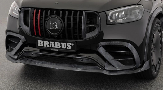 BRABUS DOKŁADKA ZDERZAKA Z CARBONU MERCEDES GLS 63 AMG X167