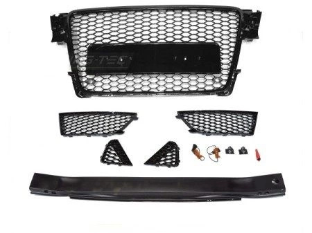 ZDERZAK PRZEDNI PDC AUDI A4 B8 08-11 RS4 LOOK