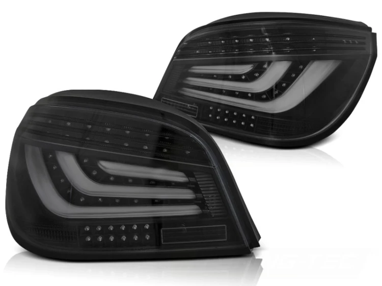 LAMPY TYLNE BLACK LED BAR BMW SERII 5 E60 LCI 03.07-12.09